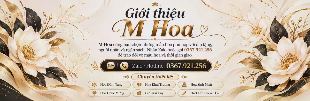 Ảnh bìa Shop hoa tươi Xã Sông Đốc Cà Mau - Từ lời nhắn đến món hoa vừa ý